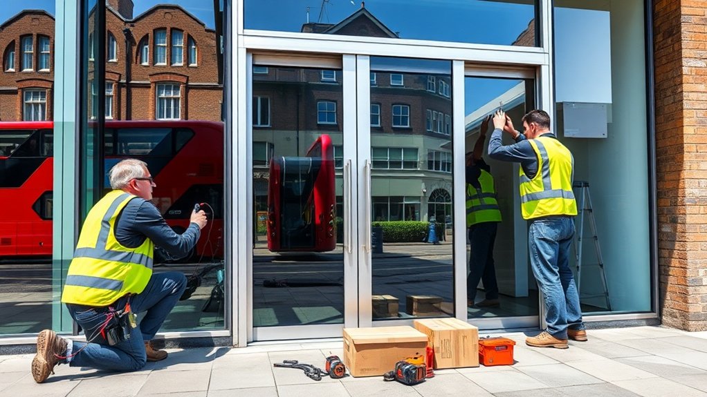 Automatic Door Installation Witney