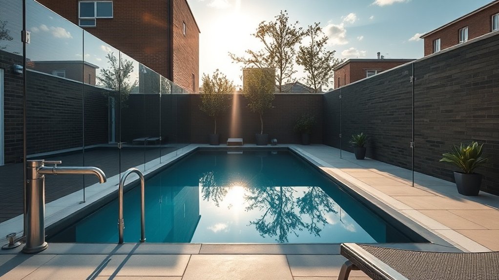 Pool Glass Fencing Witney