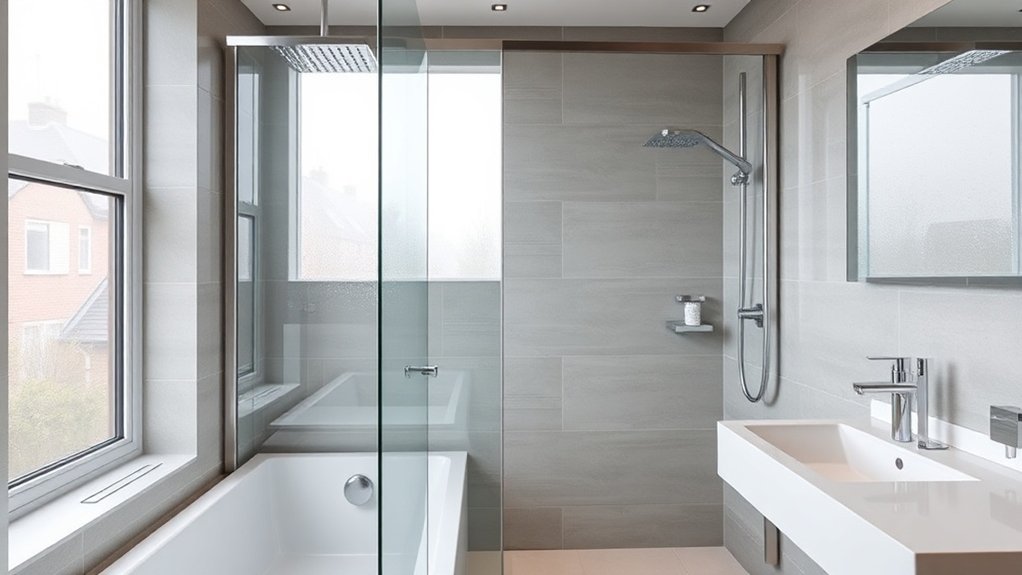 Semi-Frameless Shower Screens Witney