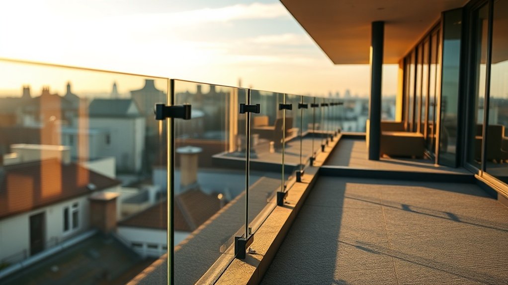 Terrace Glass Balustrades Witney